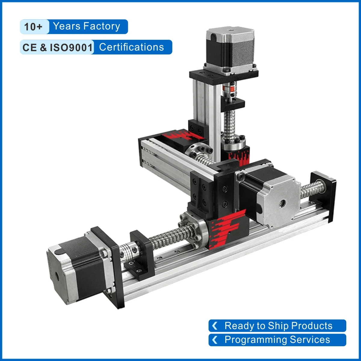 Linear Positioning System XY Stage 2 Axis Vertical Motion Table