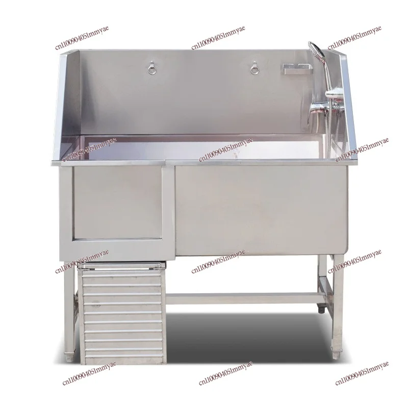 Stainless Steel Pet Bath For Pet Store Suitable For Large And Small Dogs Non Processed Natural Pet Bathing Tub