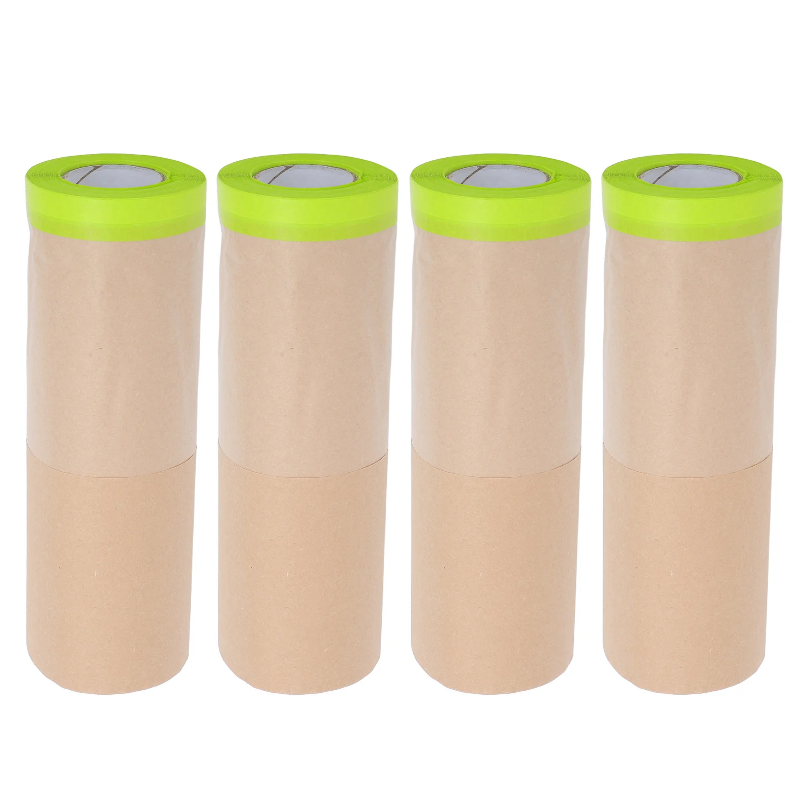 

4Pcs Kraft Paper Masking Film Protective Wrap Dust Proof Sheet for Car Furniture Floor Painting Covering Roll Painting Sheets