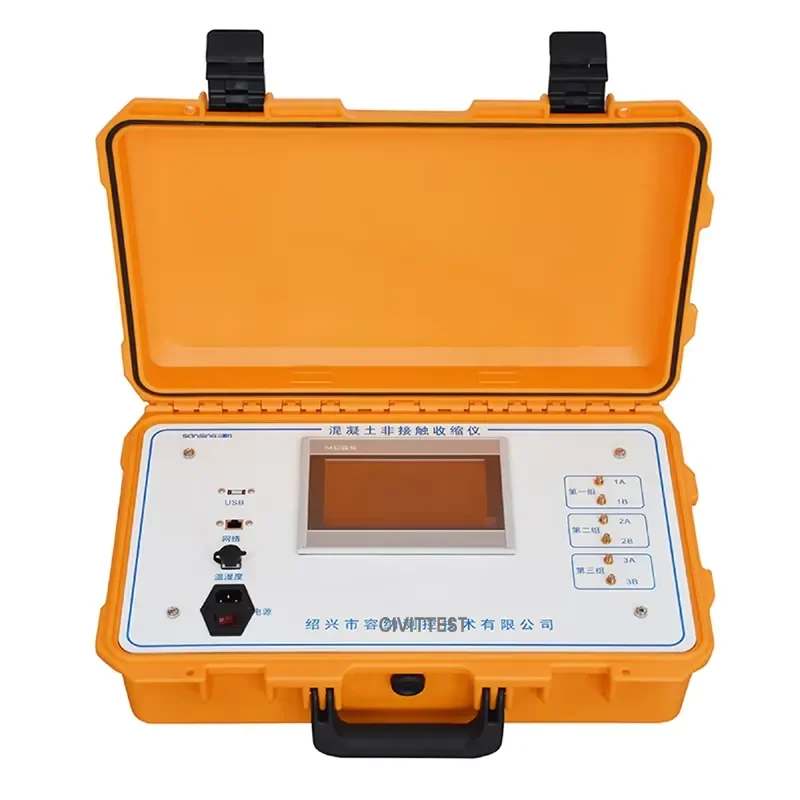 Concrete Electric Flux Test Chloride Diffusion Coefficient Tester Migration Permeability Machine