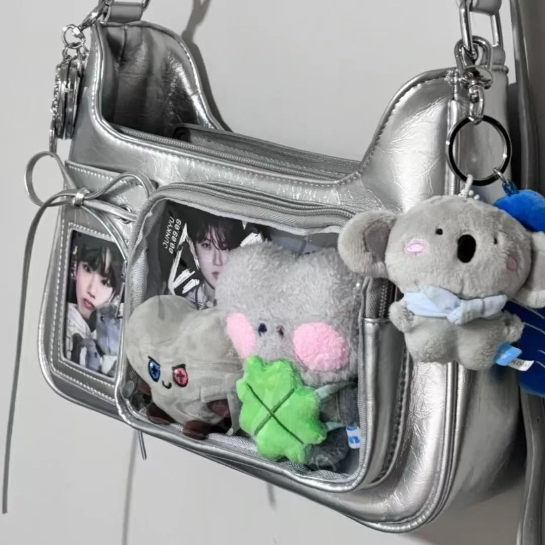 None Transparent Ita Shoulder Bag Clear 3