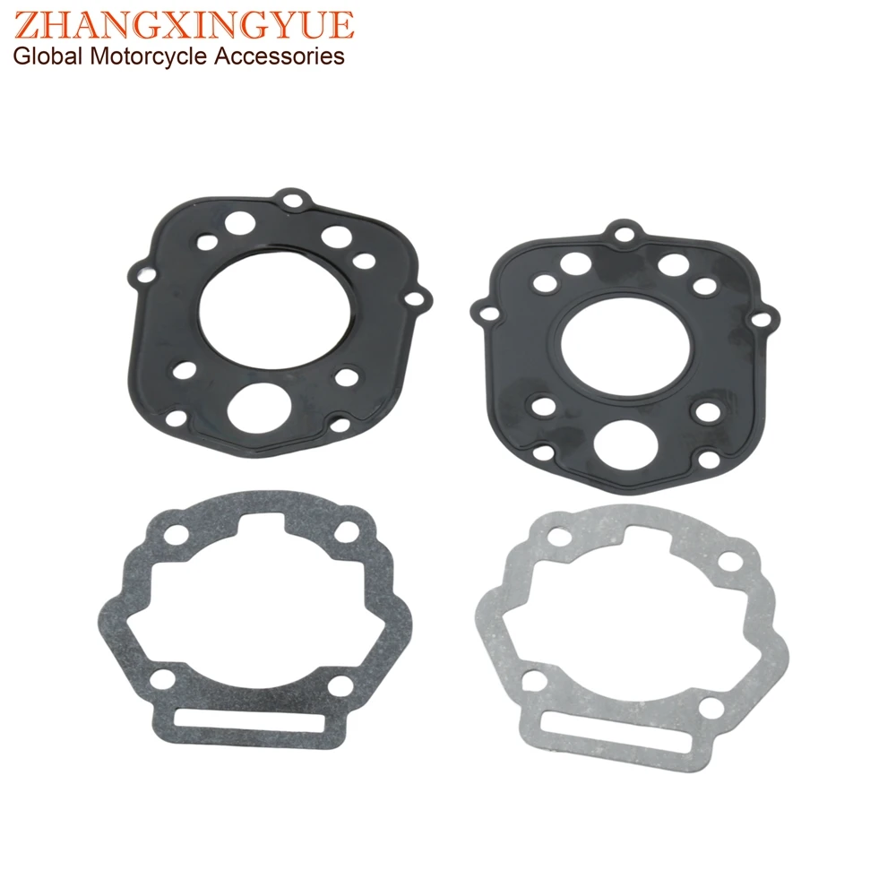 50cc 70cc Cylinder Gasket Set Top End For Gilera RCR Enduro SMT SM 50 D50B0 2-Stroke Motorcycle