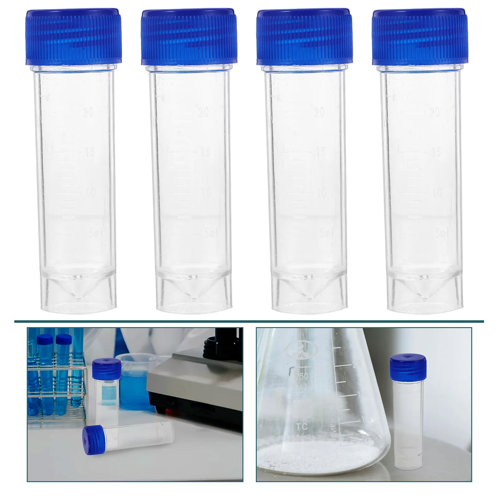 

10 шт. пластиковых контейнеров для образцов мочи с крышками, большой емкости, для безопасного сбора образцов, идеально подходят для тестирования и медицинских исследований