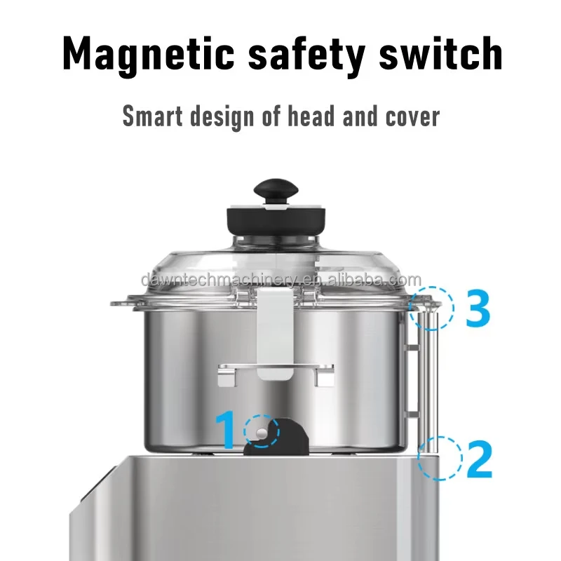 Electric 5 8 12 18L Multi-Function Food Processor Meat and Vegetable Chopper Grinder Kitchen Cutter for Onion and Vegetable