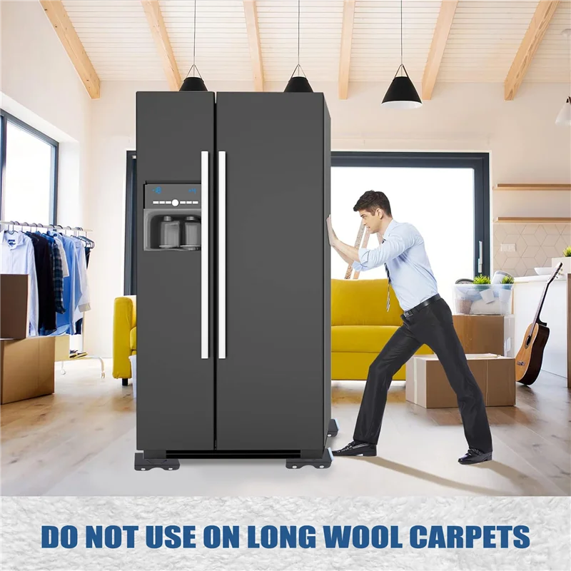 A008 Universal Upgraded Furniture Lift Heavy Duty Appliance Roller Trolley Suitable For Sofas Refrigerators,Washing Machines