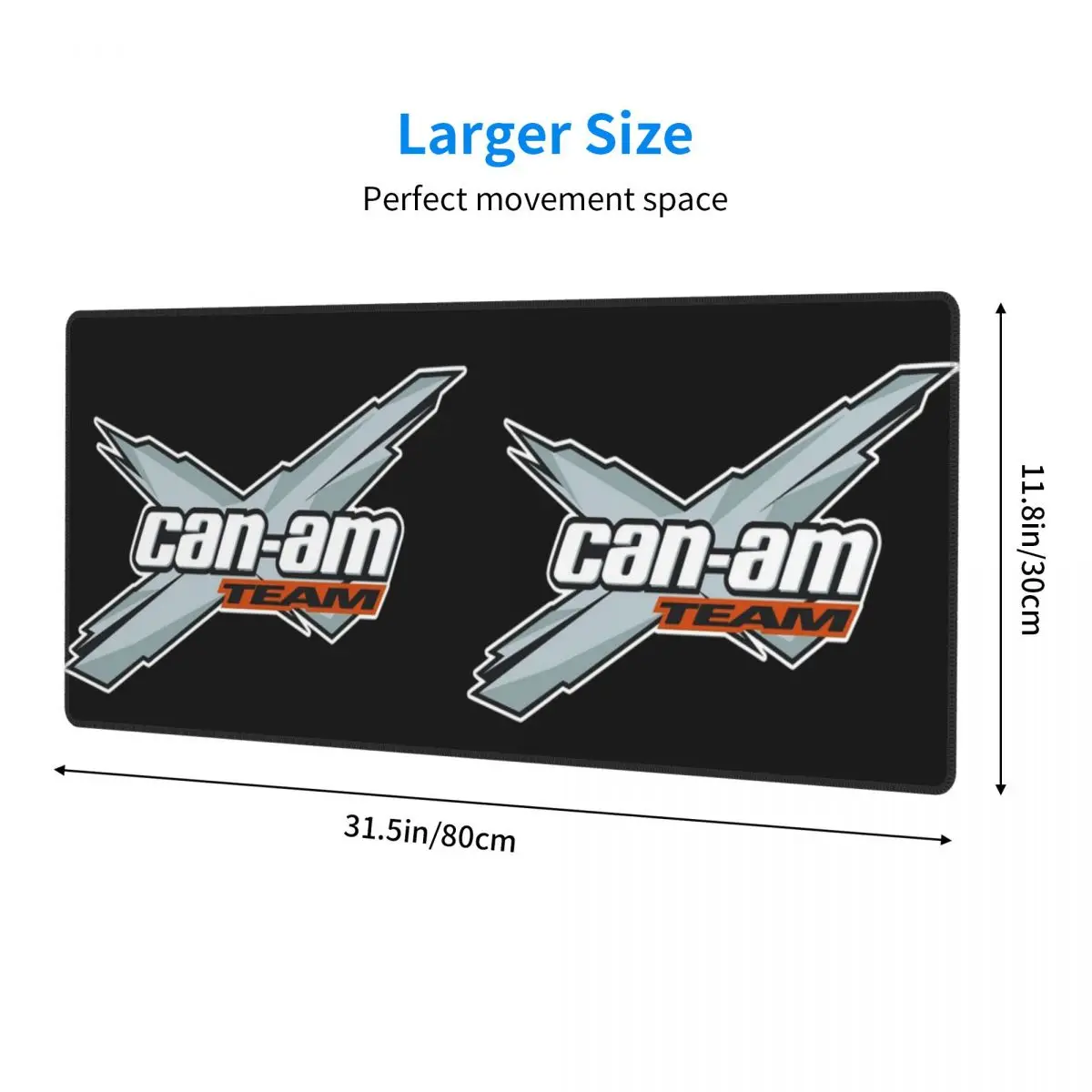 Large Mouse Pad Can I Am Team Off-Road Or On-Road BRP ATV Gamer PC Laptop Mats Keyboard Carpet Computer Gaming Desk Mat