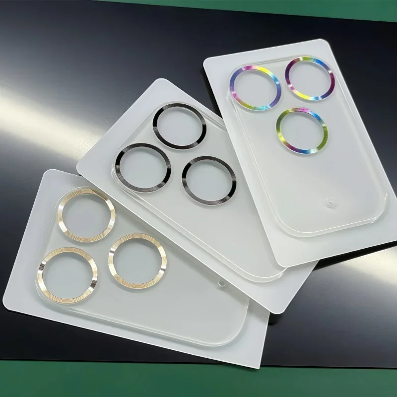 Vollständige Abdeckung, farbiges Kameraobjektivglas für iPhone 17 Pro Max, Luft, vollständige Abdeckung, Kameraschutz, kratzfeste Schutzkappe für das hintere Objektiv