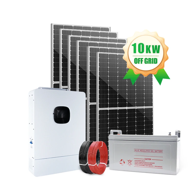 MPPT off Grid Solar Power System for Outdoor TV Fridge and Light Applications 5KW Customized Battery Kit with WIFI Monitoring