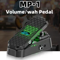 MP-1 Mini Wah/Pedal de volumen/Combo 2 en 1/23 ° Wide Travel/Pure Analog Wah/Features Inductor blindado RM/para guitarra eléctrica