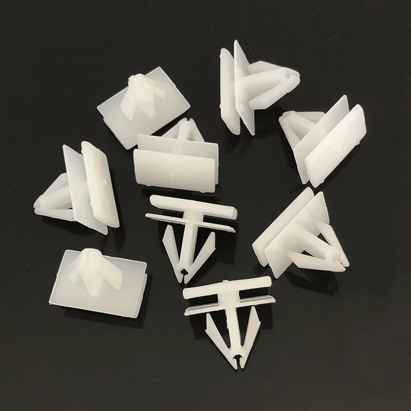 Car Rocker Panel Moulding Auto Fastener Clips Nylon Retainer 25693852 For G M Cadillac Chevy Buick Plastic Rivet Auto Clips