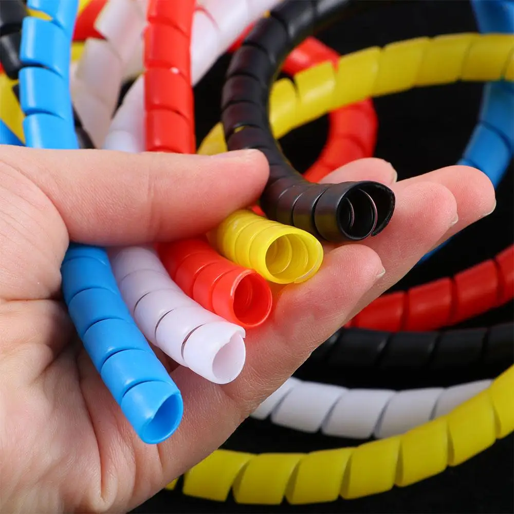 

Creative Organizer Protection Spiral Wrap Protector Cover Tube Scooter Parts Protective Line Winding Cable Wire