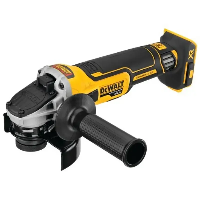 DEWALT DCG405 125MM Brushless Cordless Slide Switch Small Angle Grinder With Kickback Brake 20V Lithium Power Tools 9000RPM