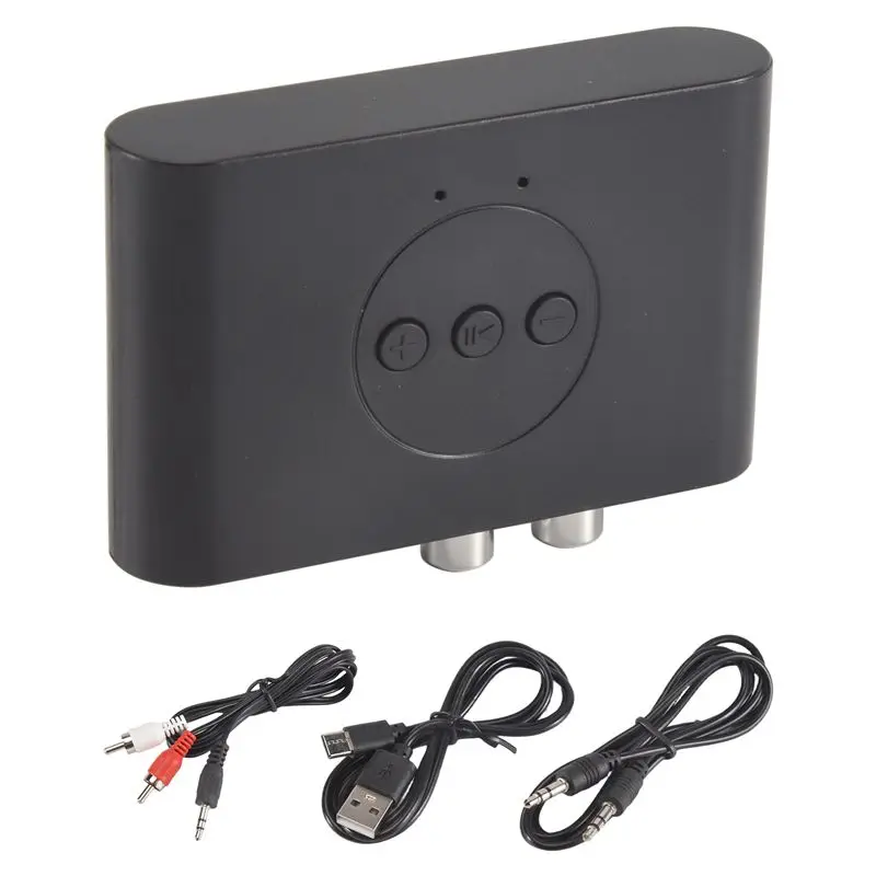 AB46-Bluetooth 5.3 Audio Receiver USB U Disk RCA 3.5Mm AUX USB Stereo Music Wireless Adapter For Car Speaker Amplifier
