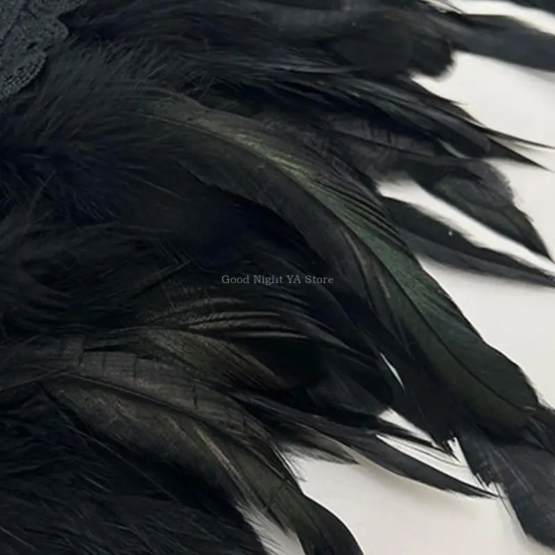Dark Shoulder Cover Shawl Wrap Excellent For Gothic Styles Dressing