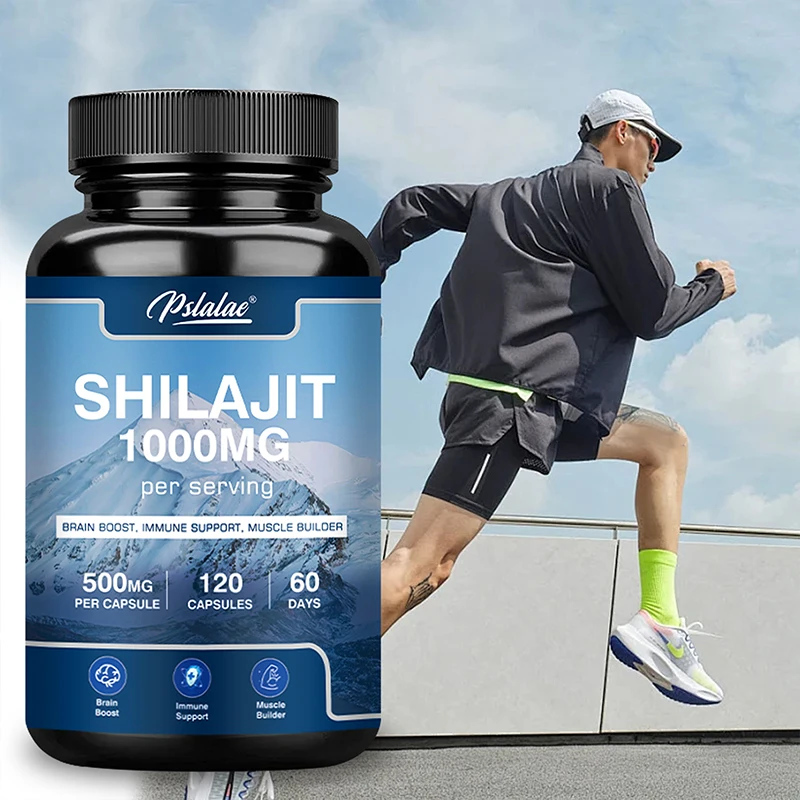 Shilajit 1000 Mg - Enhances Strength, Energy, Endurance, Improve Immunity, and Provides Antioxidant Properties