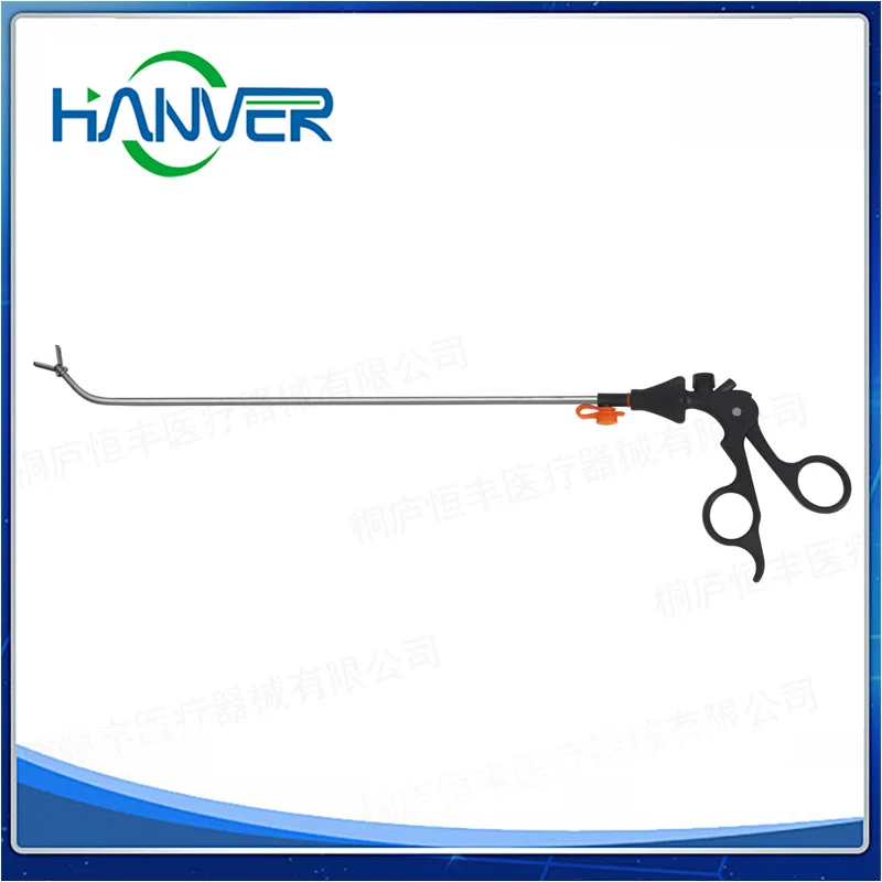 Manufacturer, Laparoscopic Biliary Lithotomy Forceps 5mm Lithotomy Forceps, Horizontal Opening, Straight Opening, Excellent Qual