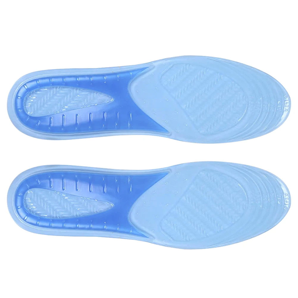 

Sports Insole Gel Pad Breathable Anti Slip Feet Cushion Blue Thicken Shoes Pads Soft Durable Sweat Absorbent Comfortable Walking