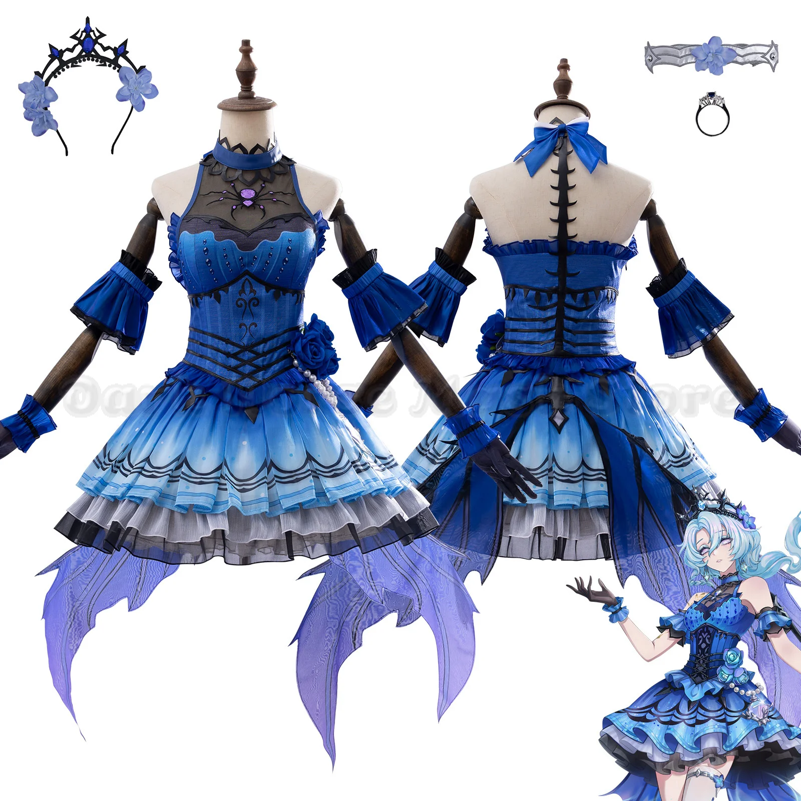 Costume de cosplay Grace the Naiad Dream Guide du jeu d'animation Identity V, robe Grace pour Halloween, carnaval, fête, jeu de rôle