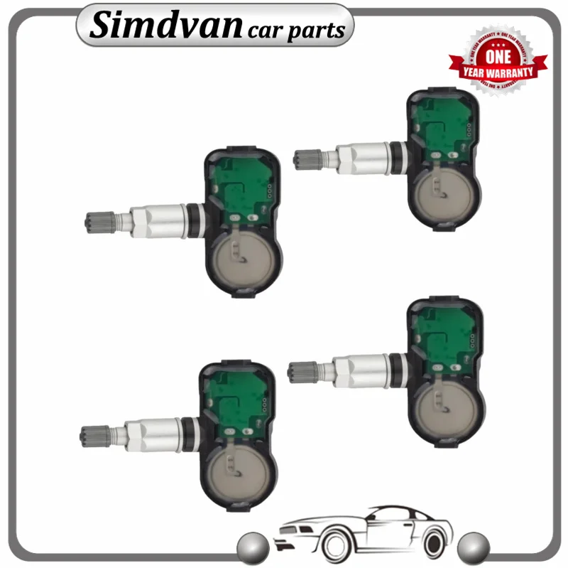 14 шт. датчик TPMS, датчик давления в шинах, система мониторинга 42607-33021 для Toyota Prius V Rav4 Yaris Camry Corolla 315 МГц PMV-107J