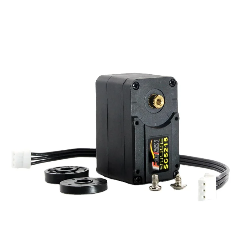 SCS215 7.4V 19KG Dual-shaft Copper Gear Serial Control BUS Servo for STEM Education/Smart Home/Industrial Automation