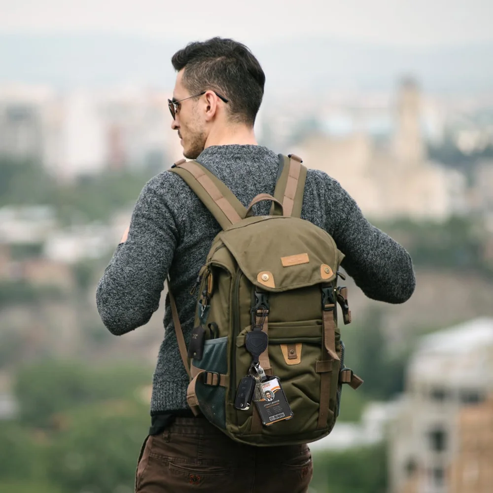 

Outdoor Climbing Snap-on Steel Wire Rope Retractable Cover Chains Strong Steel Wire Rope Buckle Spring Key Ring