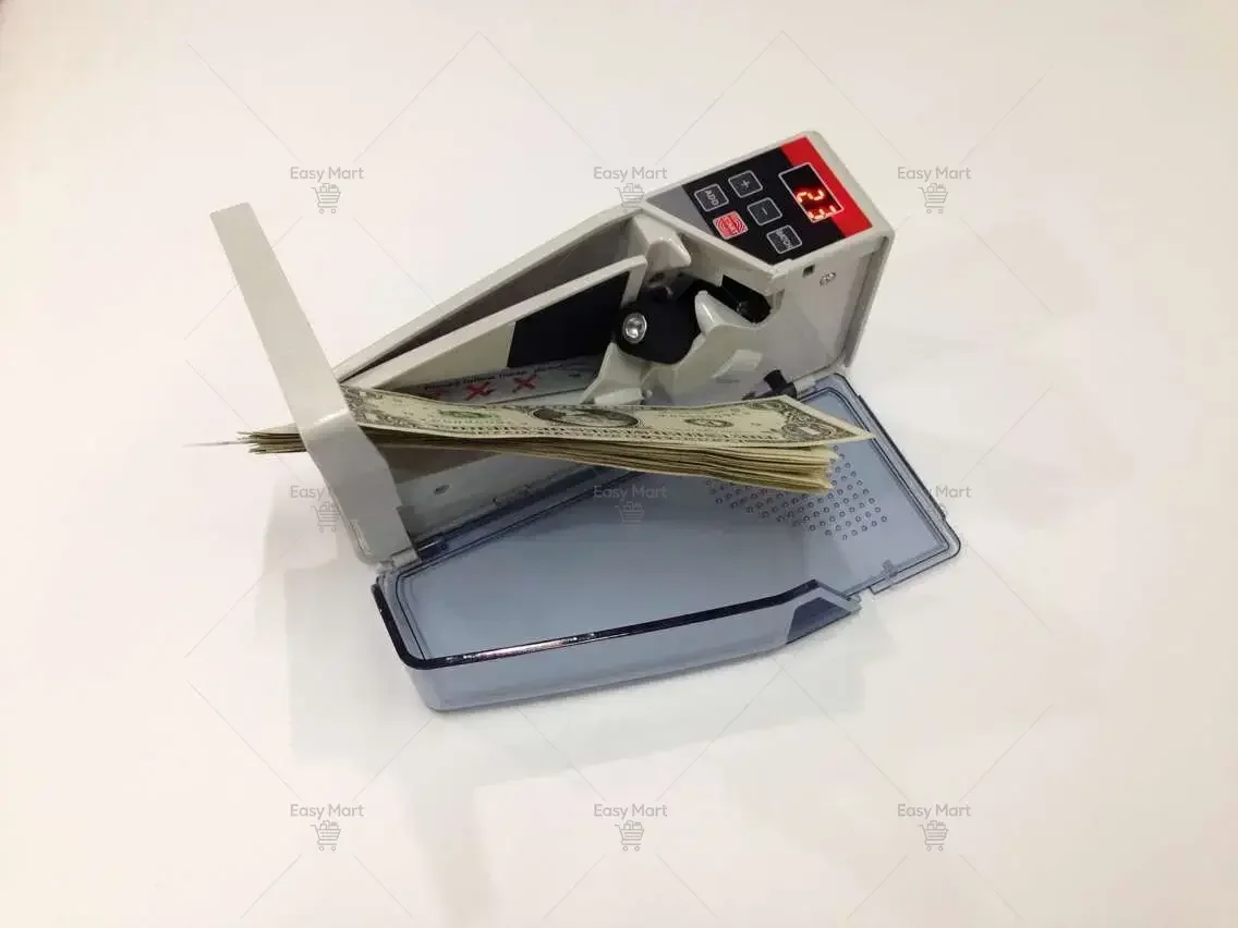 V40 Mini Portable Handy Currency Calculater Money Cash Counting Machine Banknote Counter