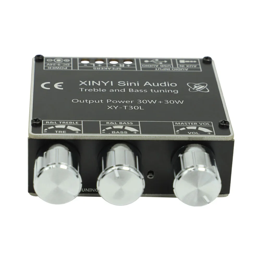Xinyi T30L BT Digital Amplifier Board Module 2.0 Stereo Dual Channel 30W * 2 with High and Low Bass Adjustments