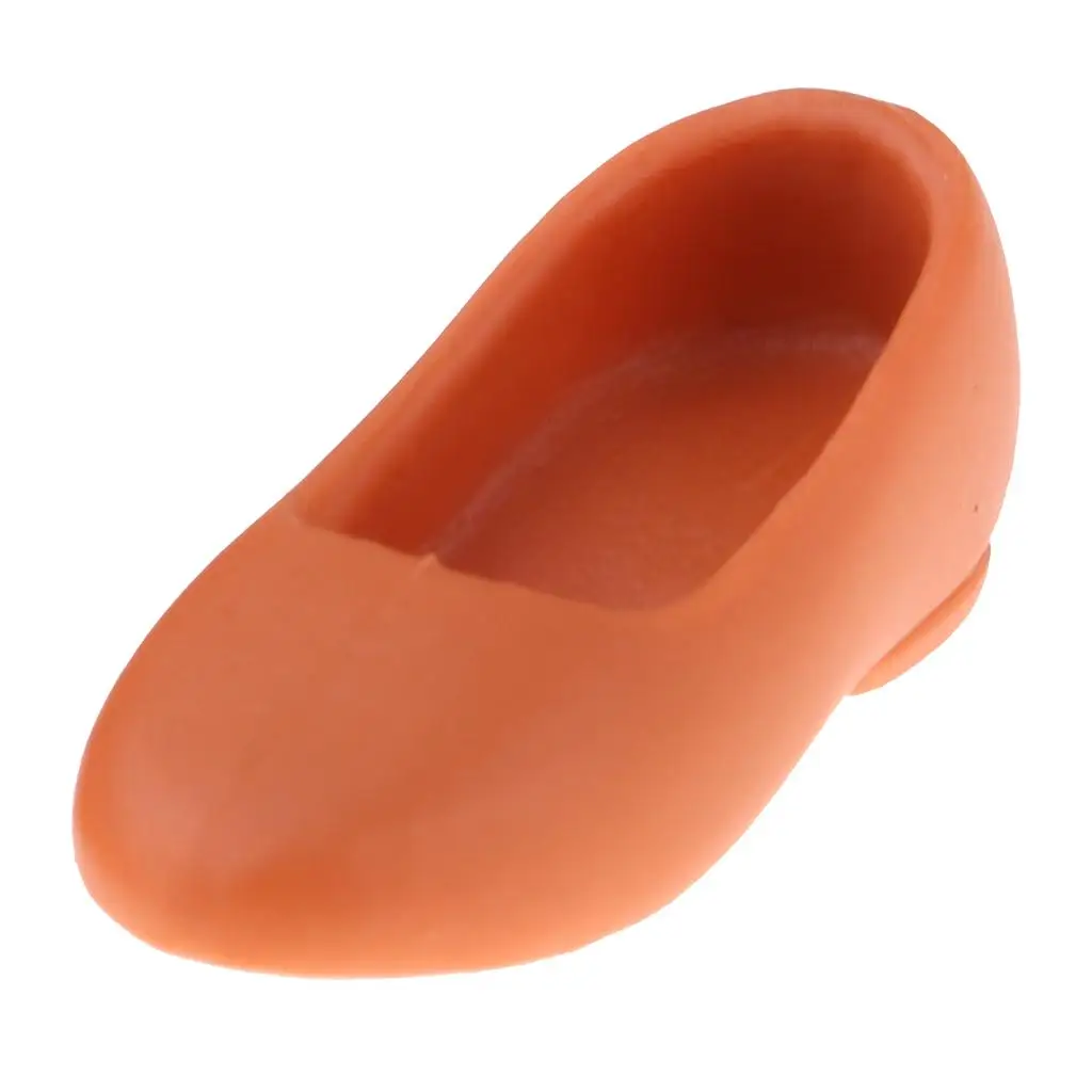 Sandales de chaussures à la mode pour 1/6 BJD beurre, accessoire Kiev illage orange, 2 pièces