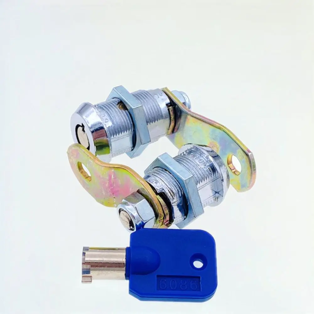 Security Cylinder Lock For Arcade Gaming Equipment Metal Cabinet Door Replacement Plum Key Hardware Accessory Component