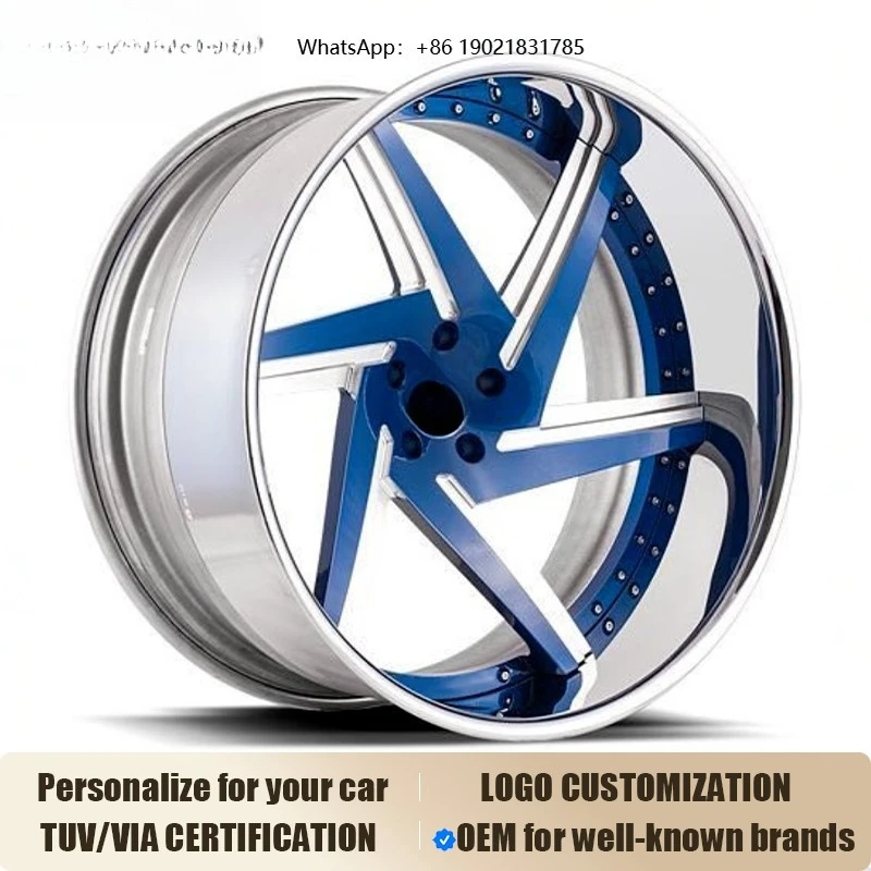 Rucci KEVLAR 3 Piece Forged Wheels 18-26 Inch 5x112 5x120 5x114.3 for
