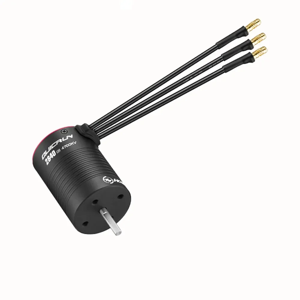HobbyWing QuicRun WP 12BL45 G2 45A ESC 2840SL 4700KV G2 2850SL 3400KV 4700KV G2 Bürstenloser Sensormotor für 1/12 1/14 RC Auto
