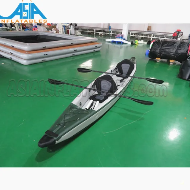 

2 Person Inflatable Kayak Boat Canoe for Fishing/Touring/White Water Rafting/Maintenance/Upkeep