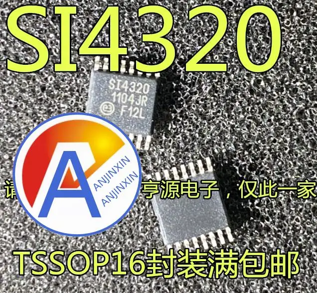 10pcs 100% orginal new  SI4320-J1-FTR TSSOP16 Silkscreen SI4320 Wireless RF