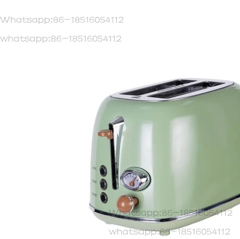 

Ретро-тостер из нержавеющей стали с функцией размораживания и разогрева, подходит для двухсекционной бытовой техники с грилем