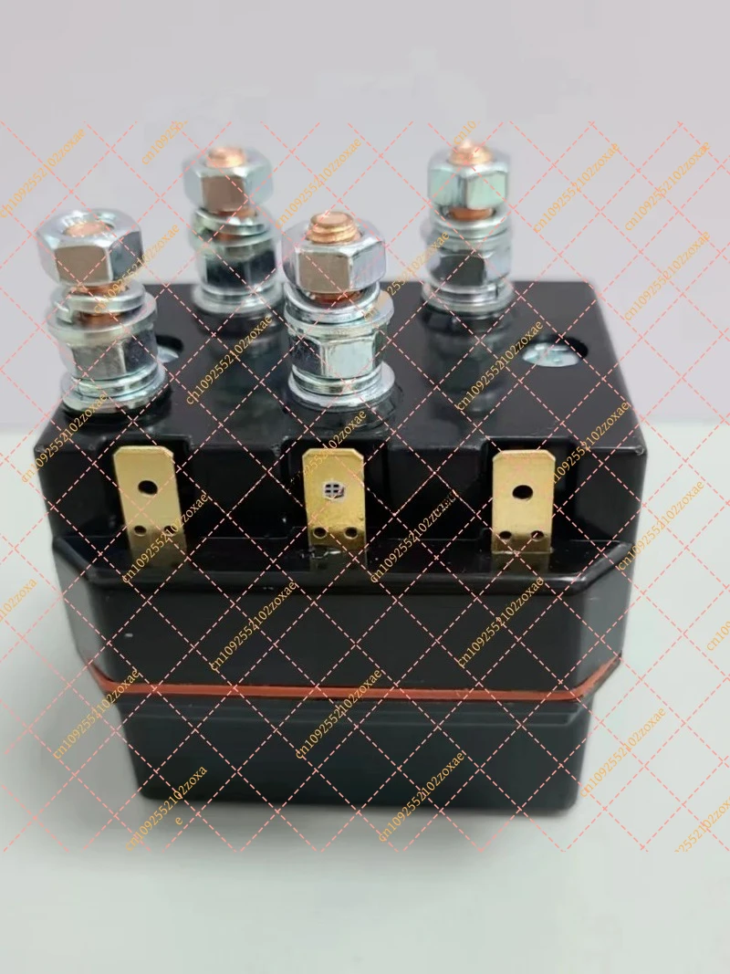 

12V 24V 48V Winch Solenoid Relay DC66P ZJWTP50DE, Motor Reversing Contactor Replacement for ALBRIGHT