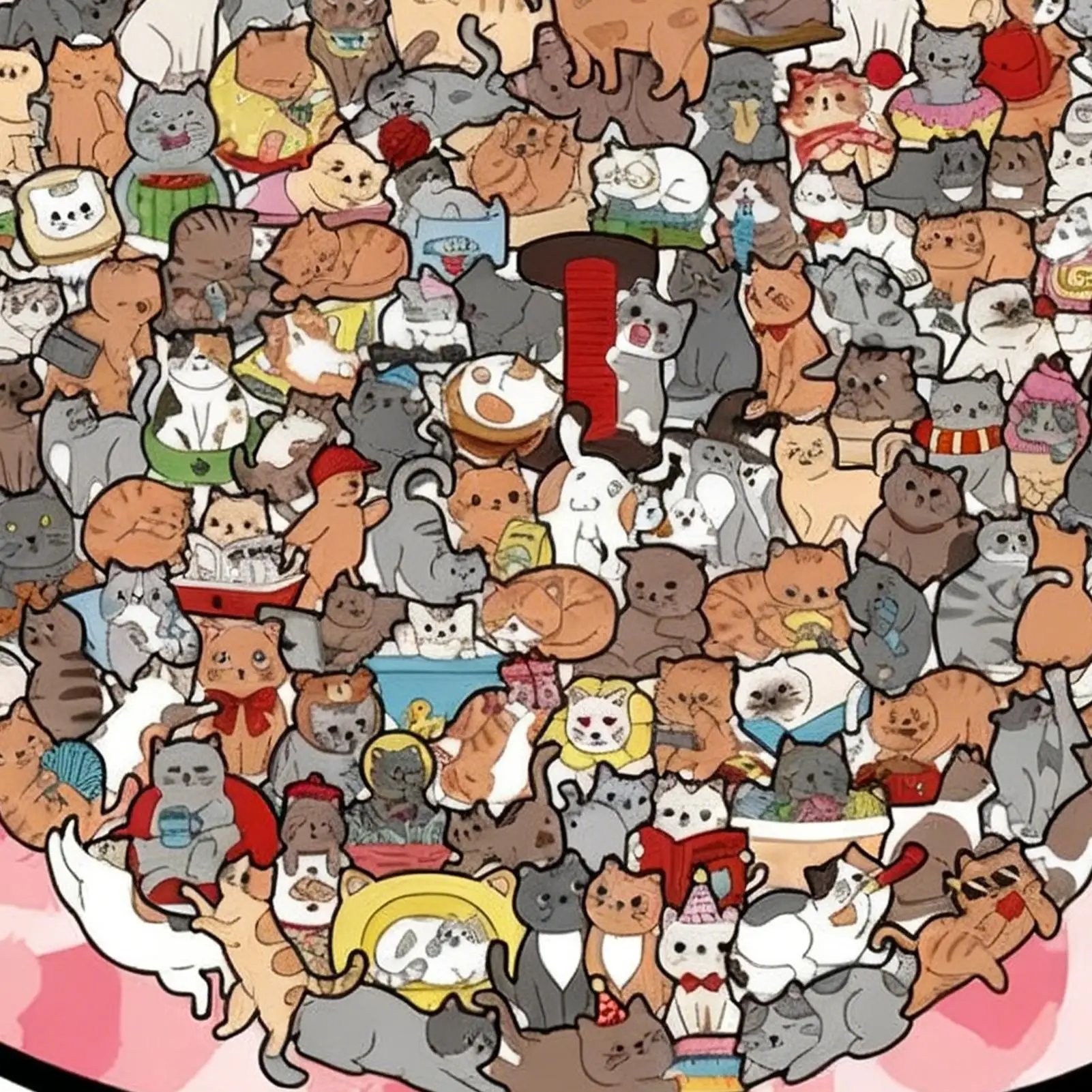 Puzzle di gatti in legno Decorazione da parete a forma di gatto carino Puzzle di animali in legno per donne Bambini Bambini Figlio Figlia Adolescenti