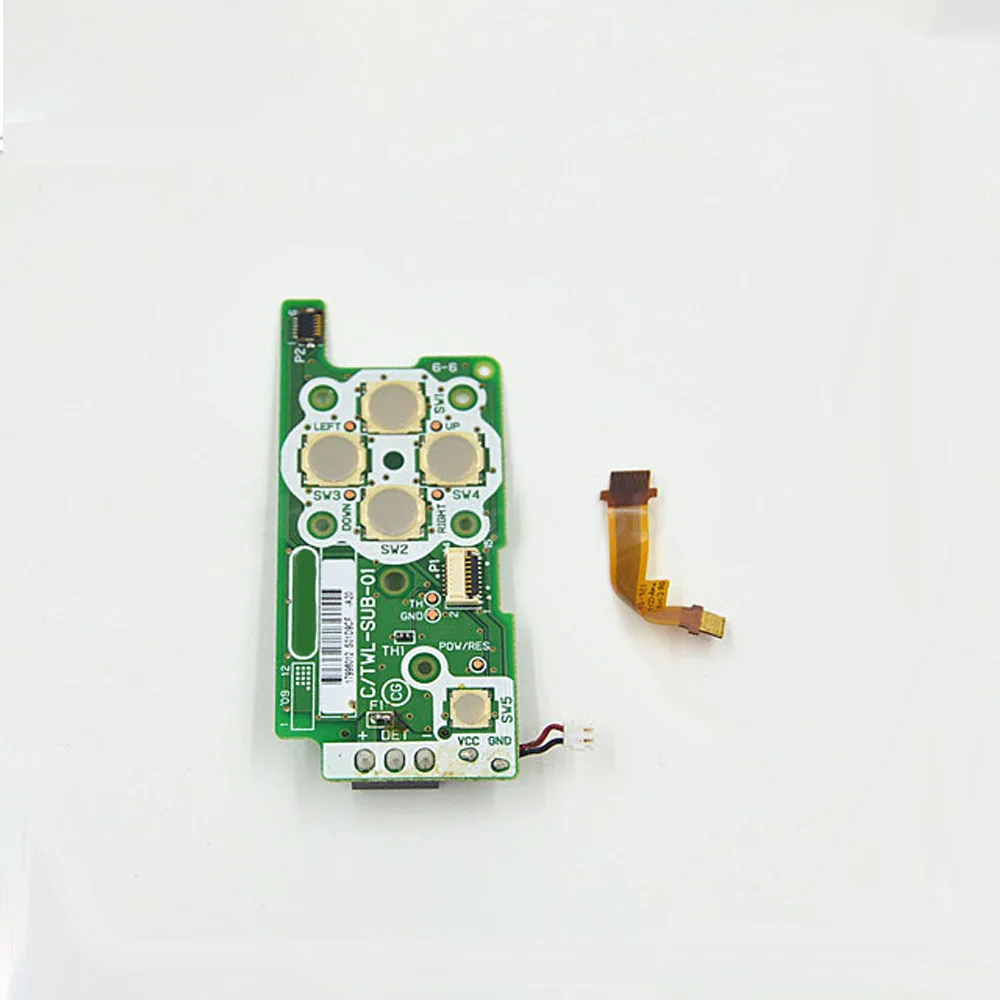 Placa de botones ABXY de interruptor de alimentación, placa base de botón de dirección para placa de interruptor DSI LL/XL