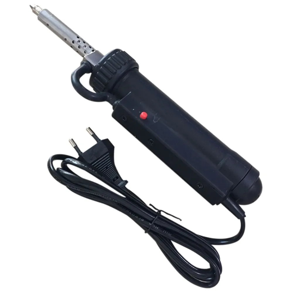 

30W 220V 50Hz Electric Vacuum Solder Sucker Iron Tool Desoldering Pump Iron Gun Soldering Tools Automatic Suction Tin EU Plug