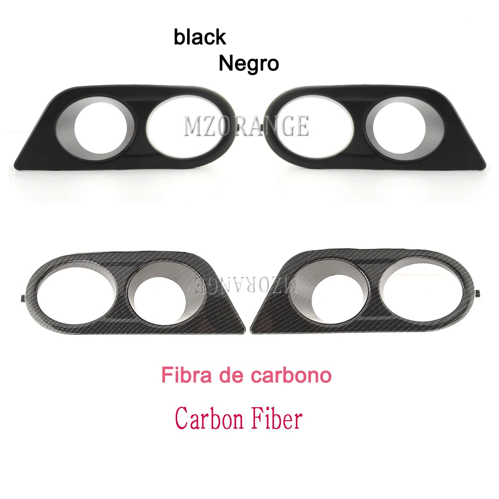 Fog Lights for BMW E46 M3 2001-2005 2006 Accessories Glossy Black Surround Air Duct Fog Lamp Cover Grill Frame LED Headlight