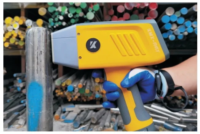 Heißer Verkauf K-1688 Edelmetall Röntgen Fluoreszenz Spektrometer Handheld RFA Analysator Gold Analysator