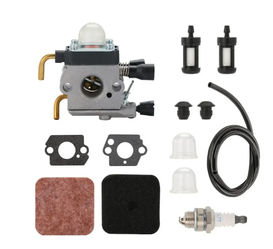 Kit de juntas de chispa de filtro de aire de carburador para Stihl, FS80R, FS74, FS76, HT70, HT75, HS75, HS80, HS85, juego de herramientas de jardín