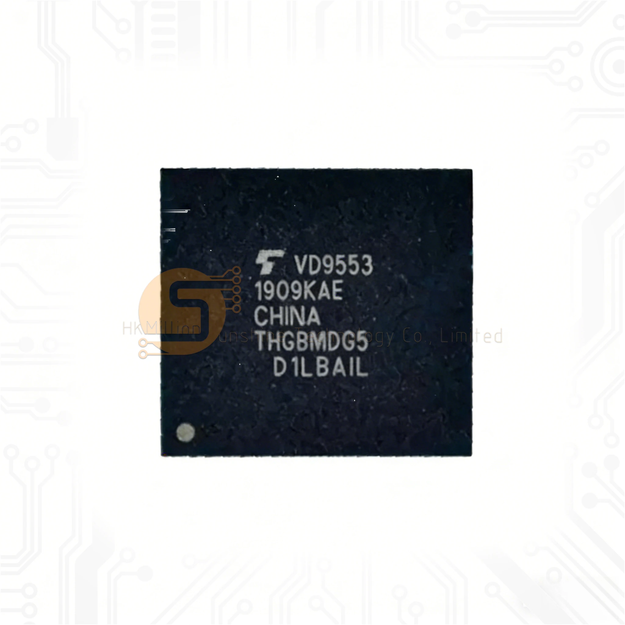 1pcs/Lot New Original THGBMDG5D1LBAIL 4GB EMMC BGA THGBMDG5D1LBA1L Chipset in stock