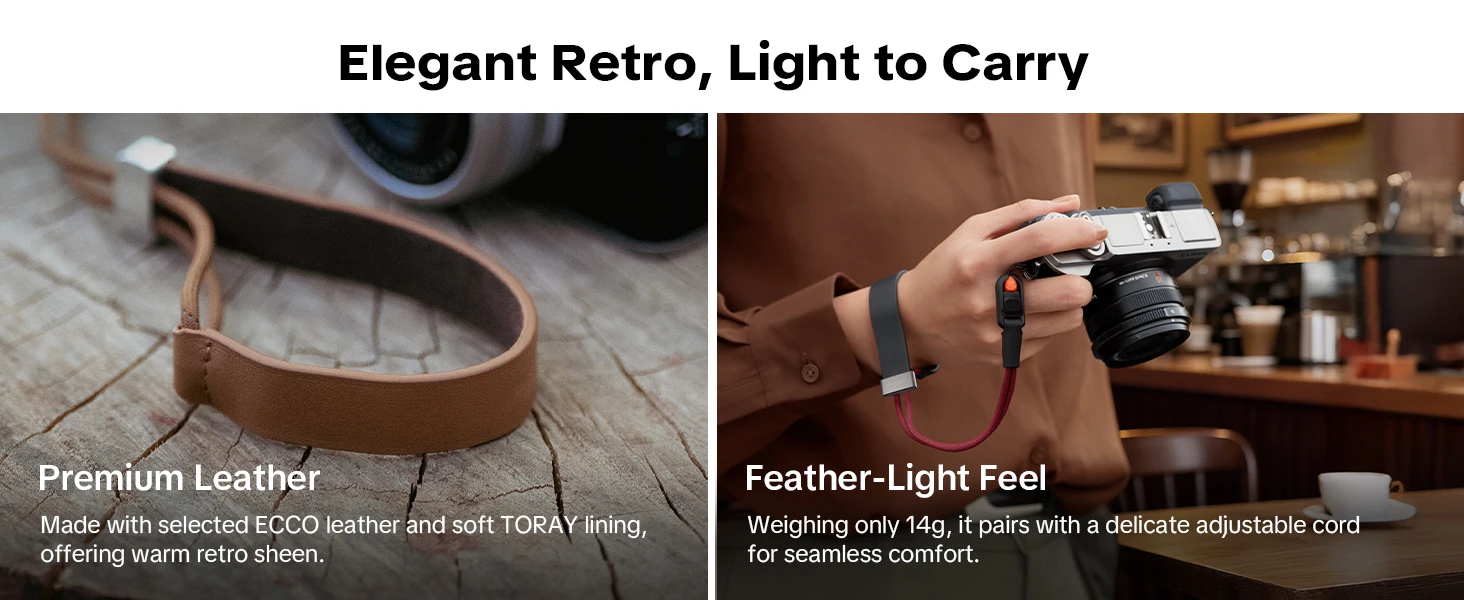PGYTECH Kamera-Armband Slim Vintage – Detail 2