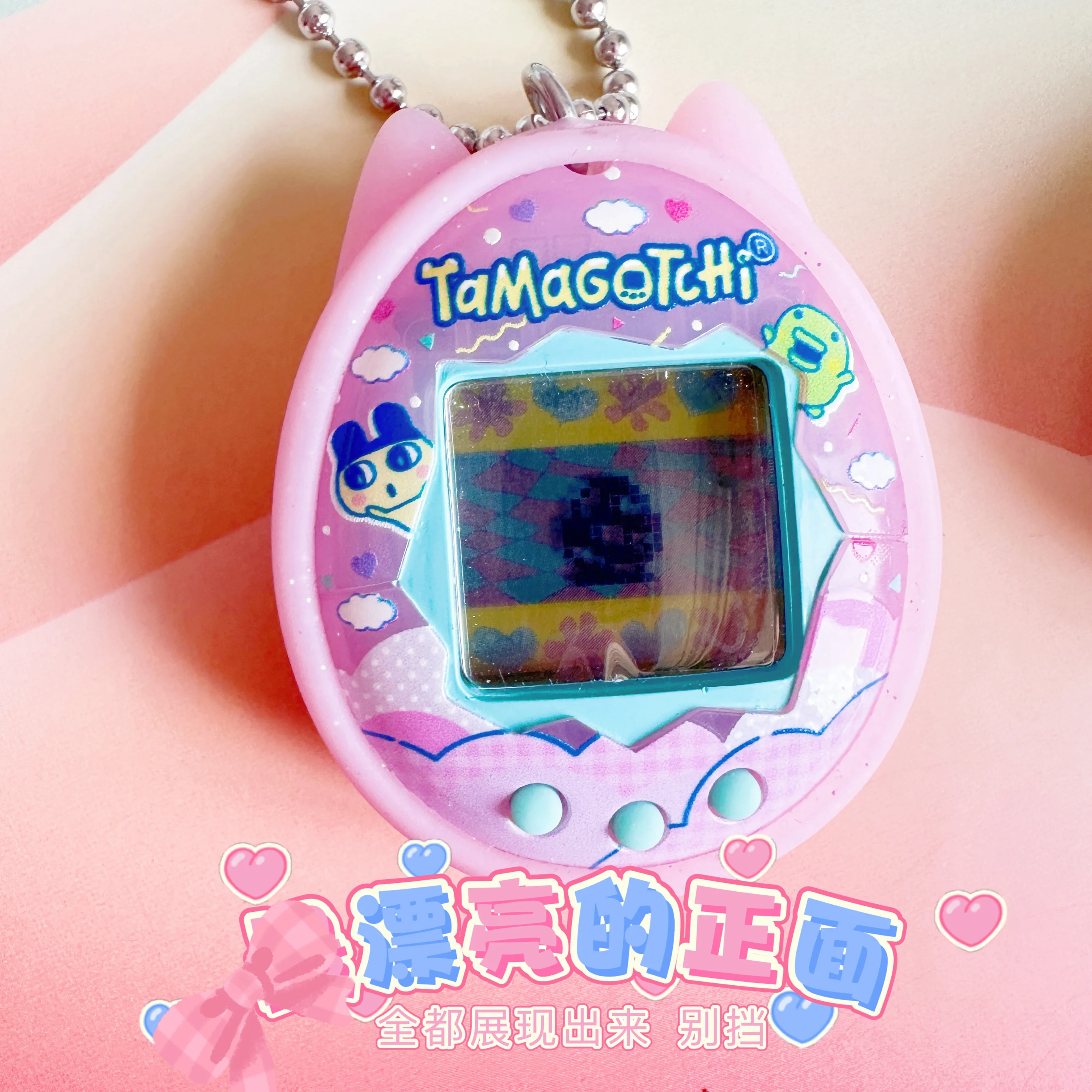 Genuine Bandai Tamagotchi Reproduction Series Yuanzu Machine Pendant Electronic Pets Classic Childhood Memories Game Console Toy