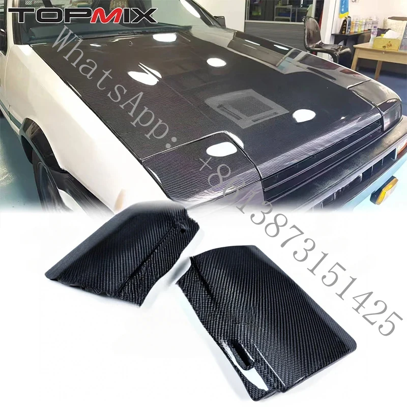 

Suitable Sprinter Trueno AE86-Up Headlights Premium Carbon Fiber Decorative Protective Cover
