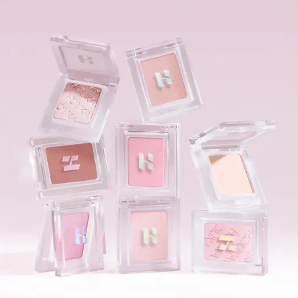 Korean Original Monochrome Matte Pearlescent Eyeshadow Holika Holika My Fave Piece Eyeshadow Cheek Eye 2in1 Facial Blush Makeup