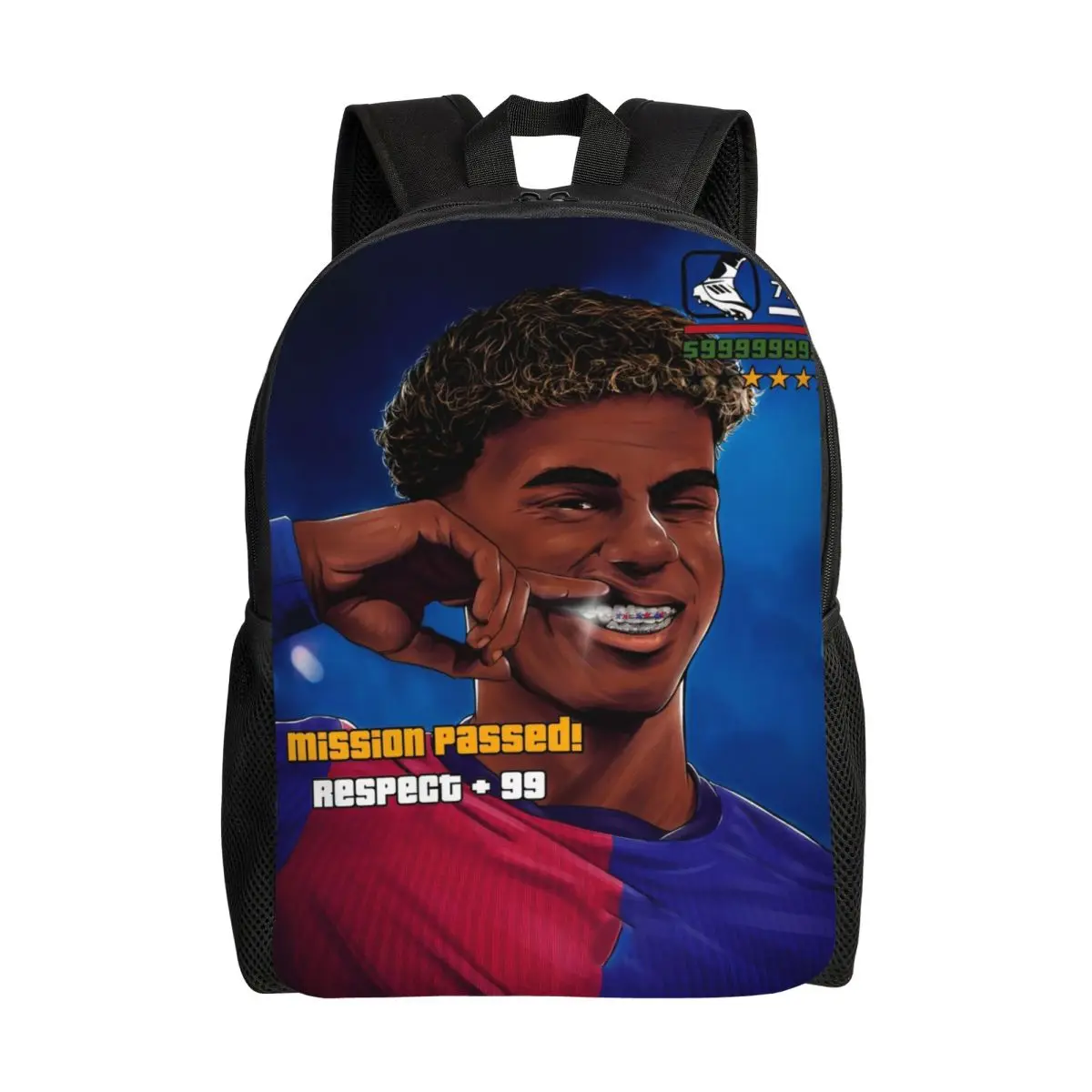 

Детский рюкзак Lamine Y-Yamal для детей, девочек и мальчиков, футбольные спортивные рюкзаки со звездами, Kawaii, детские школьные сумки для детского сада