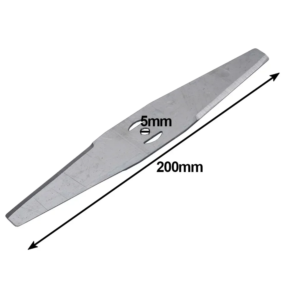 1pc 200mm Metal Grass String Trimmer Head Blade Replacement Saw Blades Lawn Mower Fittings Accessories For Garden Tool Parts