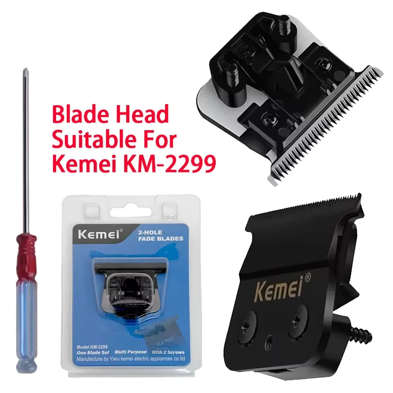 Original Replacement Blade for Kemei KM-2299 Clipper Professional Hair Trimmer Cutting Knife Head Parts Accessories 2299