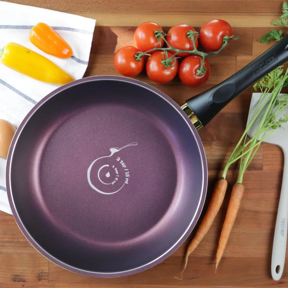 

12-Inch Nonstick Frying Pan, Induction Ready, Oven Safe, Made in Korea - Perfect for Home Chefs
